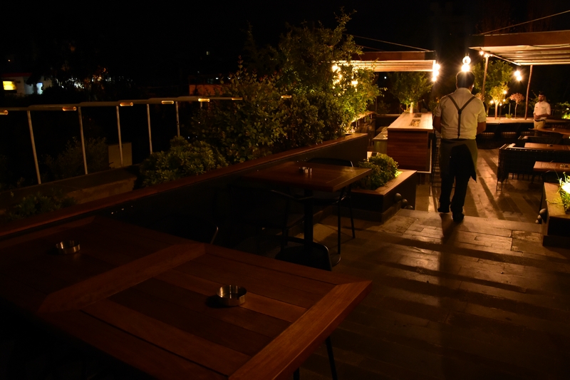 Kitchen Yard on Saturday Night